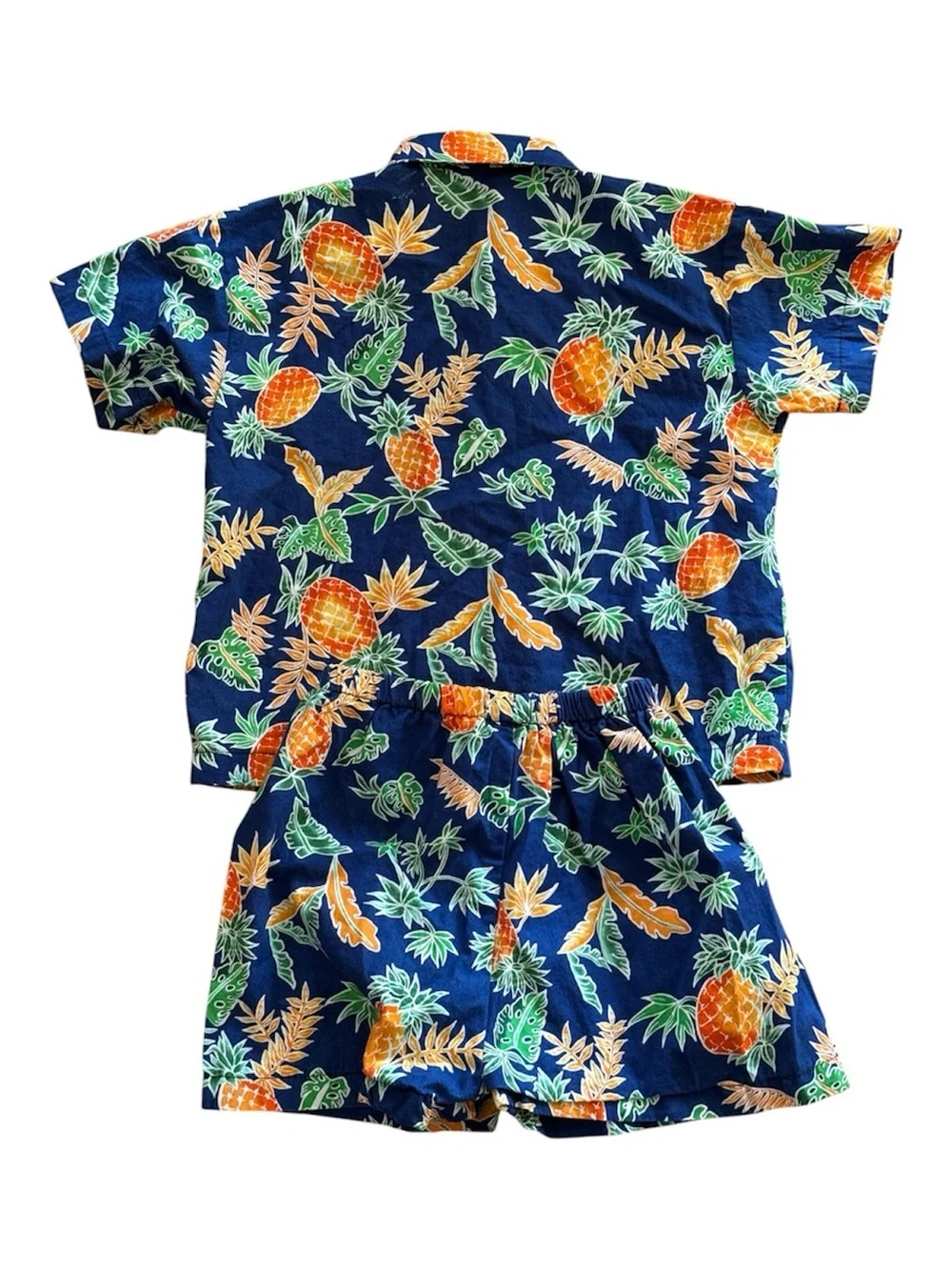 RJC 2 Piece Toddler Hawaiian Print Shirt and Short Set 24 months